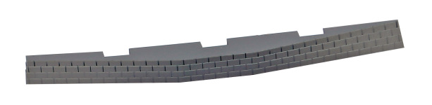 PIKO 55444 - H0 - Bettungssockel für Weichenantrieb Bogenweiche rechts (6 Stck.)